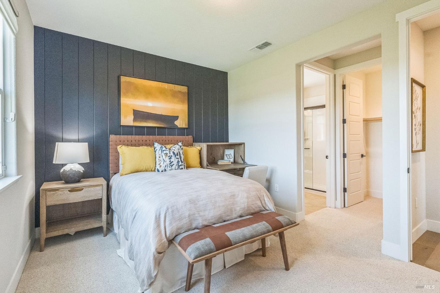 400 June Court Oakley, CA 94561 - Photo 19 of 33 a bedroom with a bed and a lamp