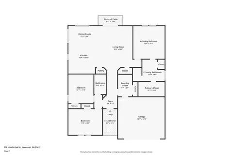 $354,995 | 270 Sessile Oak Drive, Savannah, GA 31419