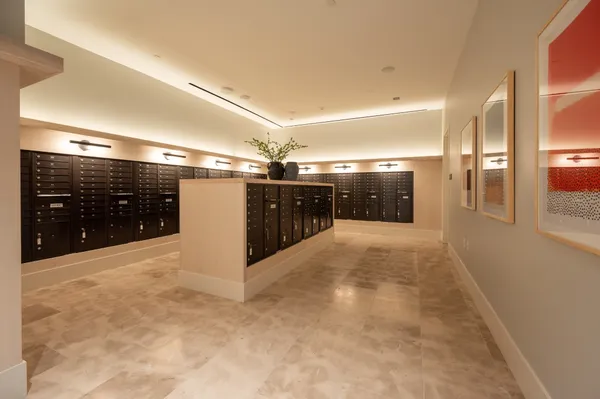 a view of a city with tall buildings