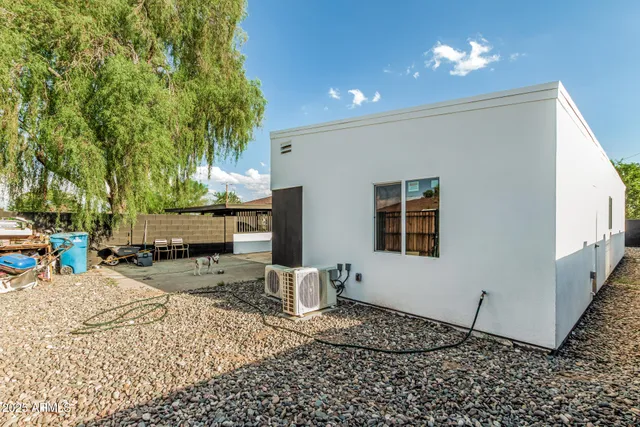 a view of a house with a sink