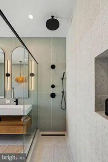 a view of a brick house with a door