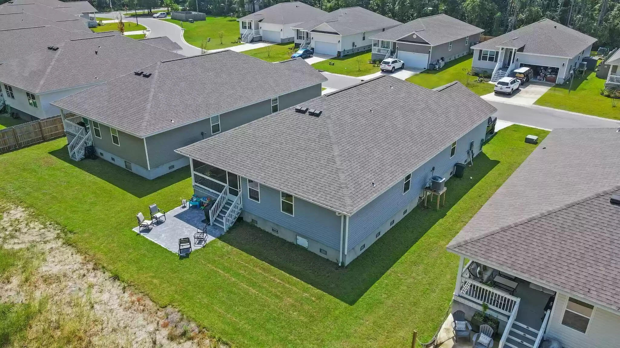82 American Court Santa Rosa Beach, FL 32459 - Photo 28 of 33 backyard from above