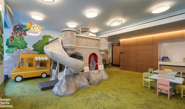 a room with gym equipment