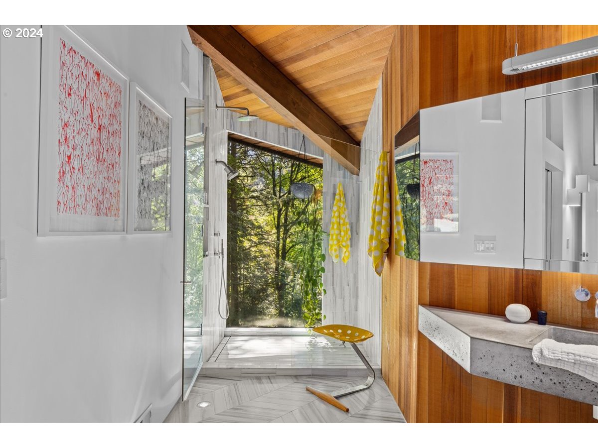 3204 Southwest Upper Cascade Drive Portland, OR 97205 - Photo 24 of 40 a view of an entryway with wooden floor