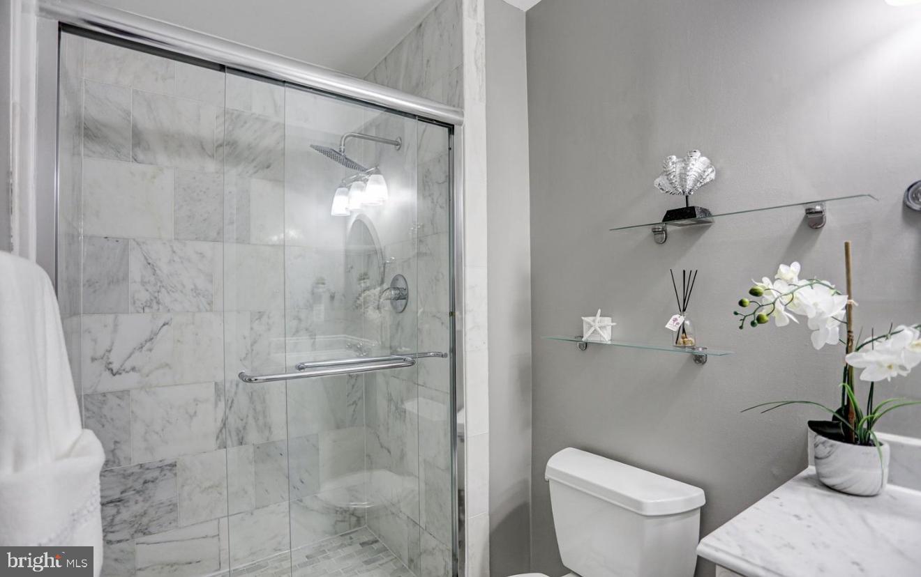 927 South Rolfe Street, Unit 2 Arlington, VA 22204 - Photo 15 of 17 a bathroom with a shower and a toilet