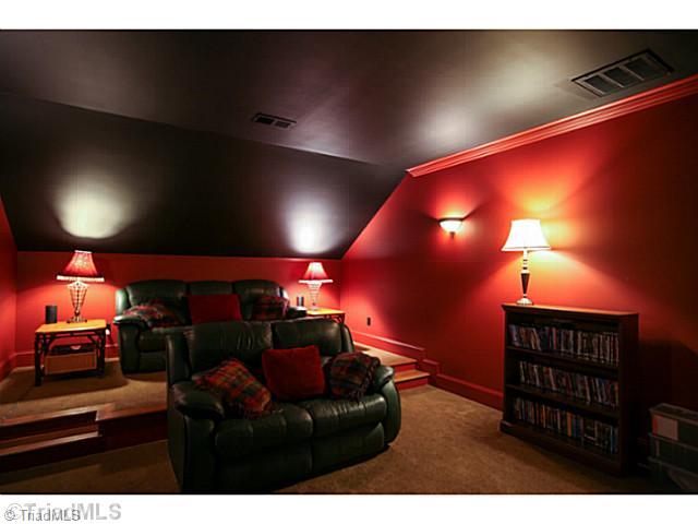 8927 Grove Park Drive Oak Ridge, NC 27310 - Photo 14 of 16 Home Theatre.