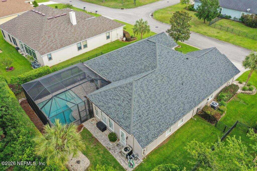841 Ifield Road St. Augustine, FL 32095 - Photo 56 of 69 a aerial view of a house with a yard
