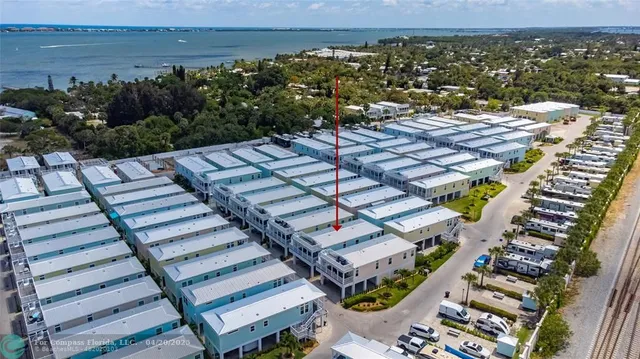 a view of a city with ocean view