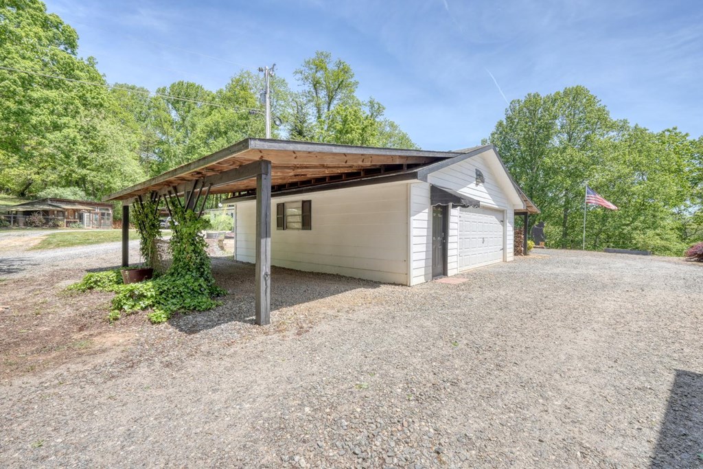 710 Town Mountain Road Hayesville, NC 28904 - Photo 18 of 68 a view of a house with a yard