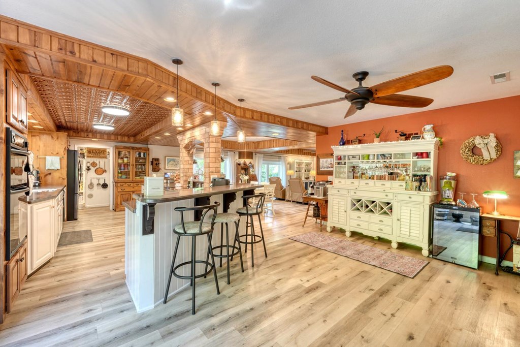710 Town Mountain Road Hayesville, NC 28904 - Photo 39 of 68 a view of a big room with wooden floor