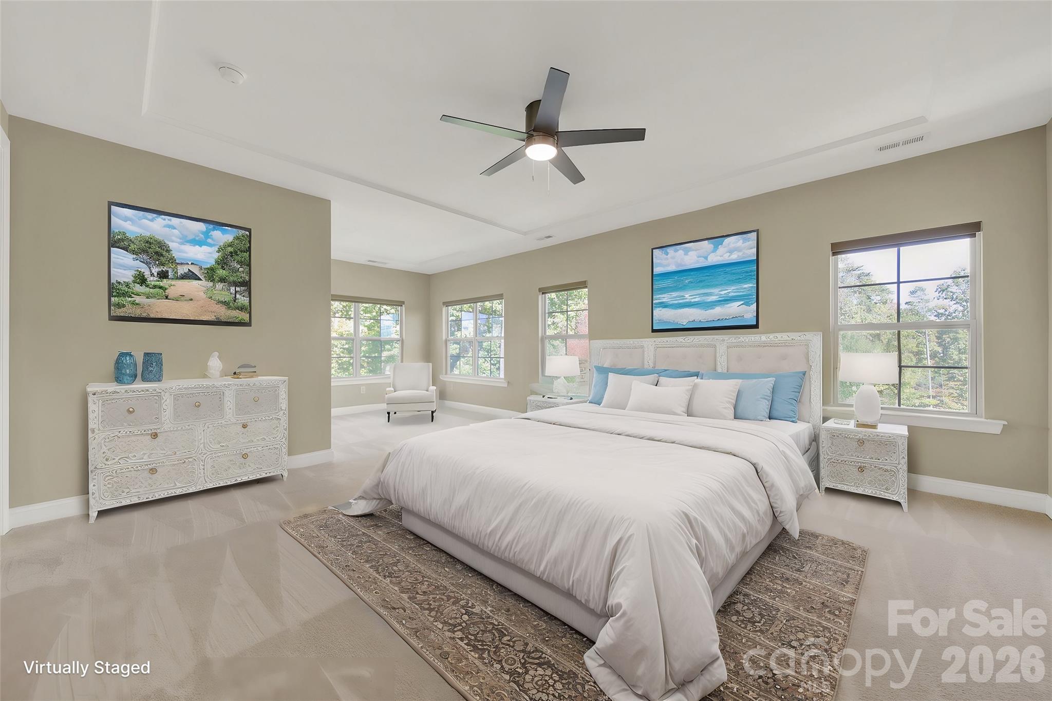 989 Emory Lane Fort Mill, SC 29708 - Photo 20 of 48 a spacious bedroom with a large bed and a window