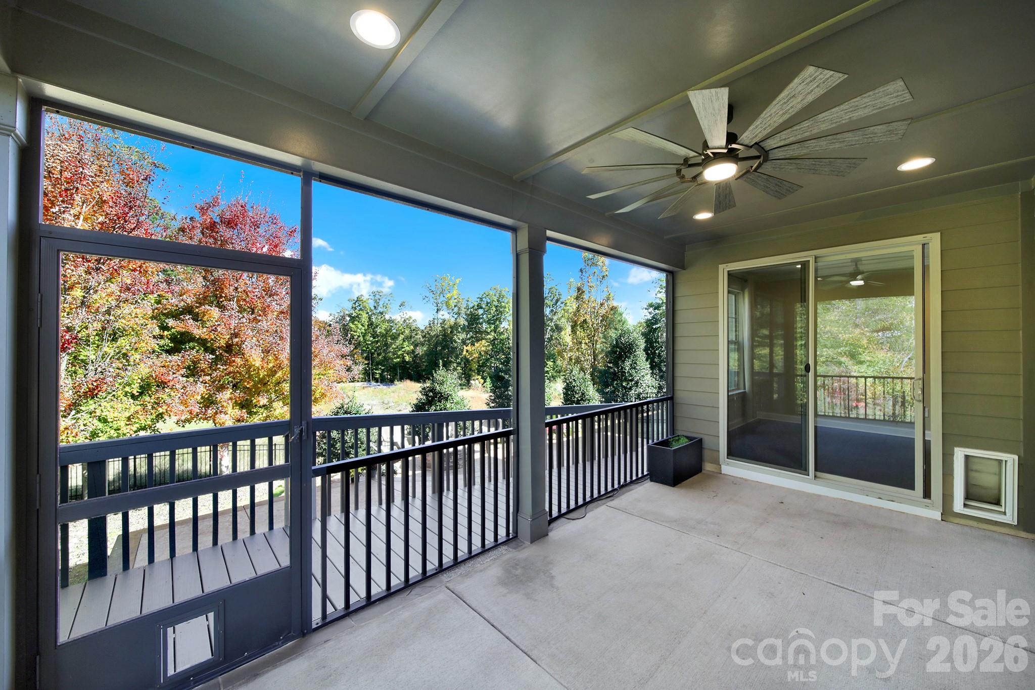 989 Emory Lane Fort Mill, SC 29708 - Photo 38 of 48 a view of a hallway with a ceiling fan
