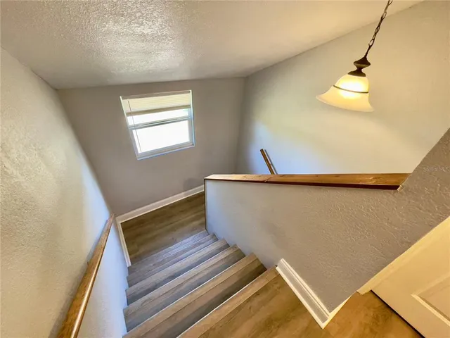 a view of wooden floor