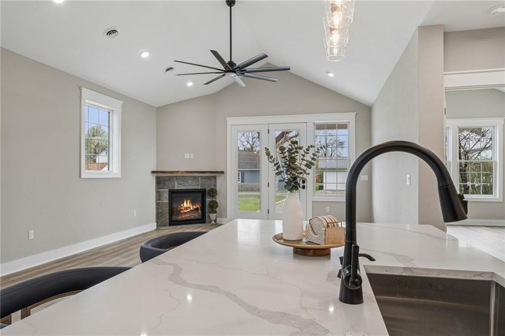 224 Bunger Street Ligonier, PA 15658 - Photo 18 of 50 a living room with furniture and a fireplace