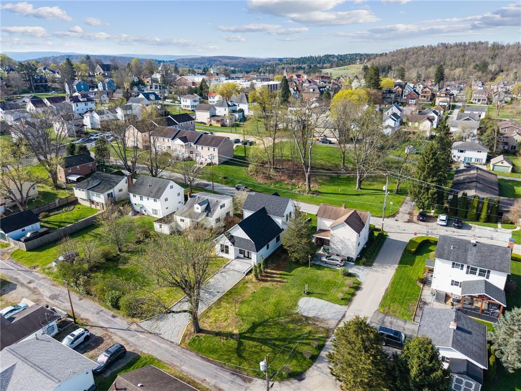 224 Bunger Street Ligonier, PA 15658 - Photo 45 of 50 an aerial view of a house with a garden and lake view