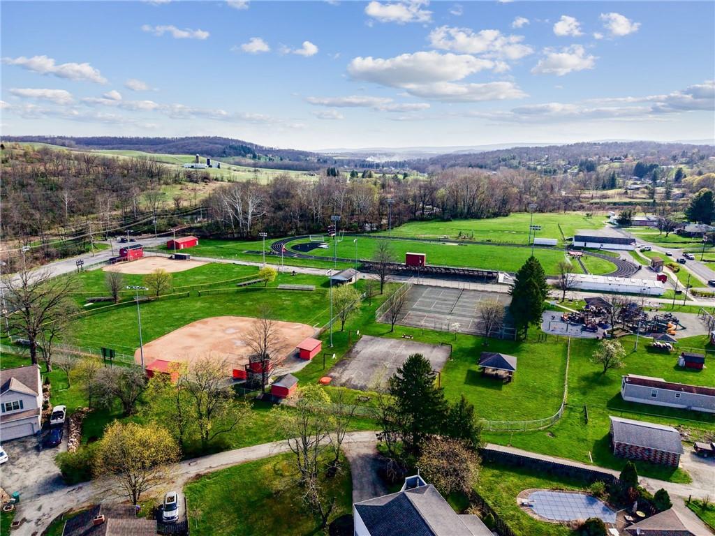 224 Bunger Street Ligonier, PA 15658 - Photo 47 of 50 an aerial view of a golf course with parking space