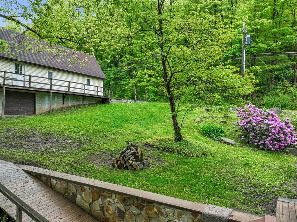 750 Lake Road Addison, PA 15411 - Photo 14 of 44 a view of a backyard with plants