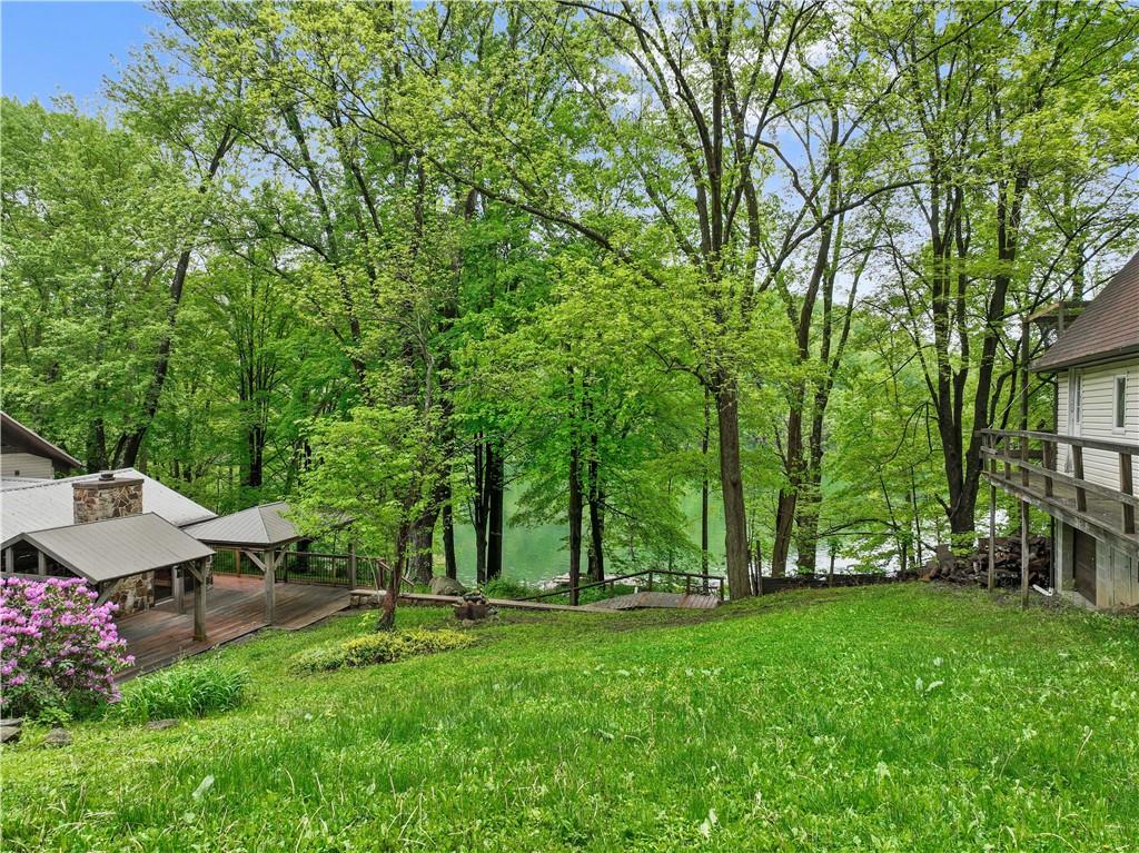 750 Lake Road Addison, PA 15411 - Photo 3 of 44 a view of backyard with green space