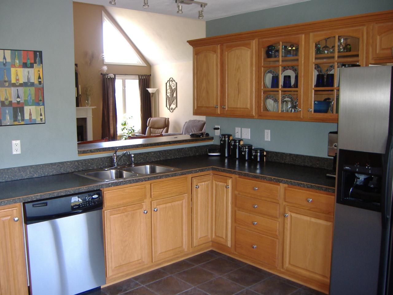 921 Webster Corner Road Callaway, VA 24067 - Photo 4 of 12 a kitchen with stainless steel appliances granite countertop a sink and cabinets