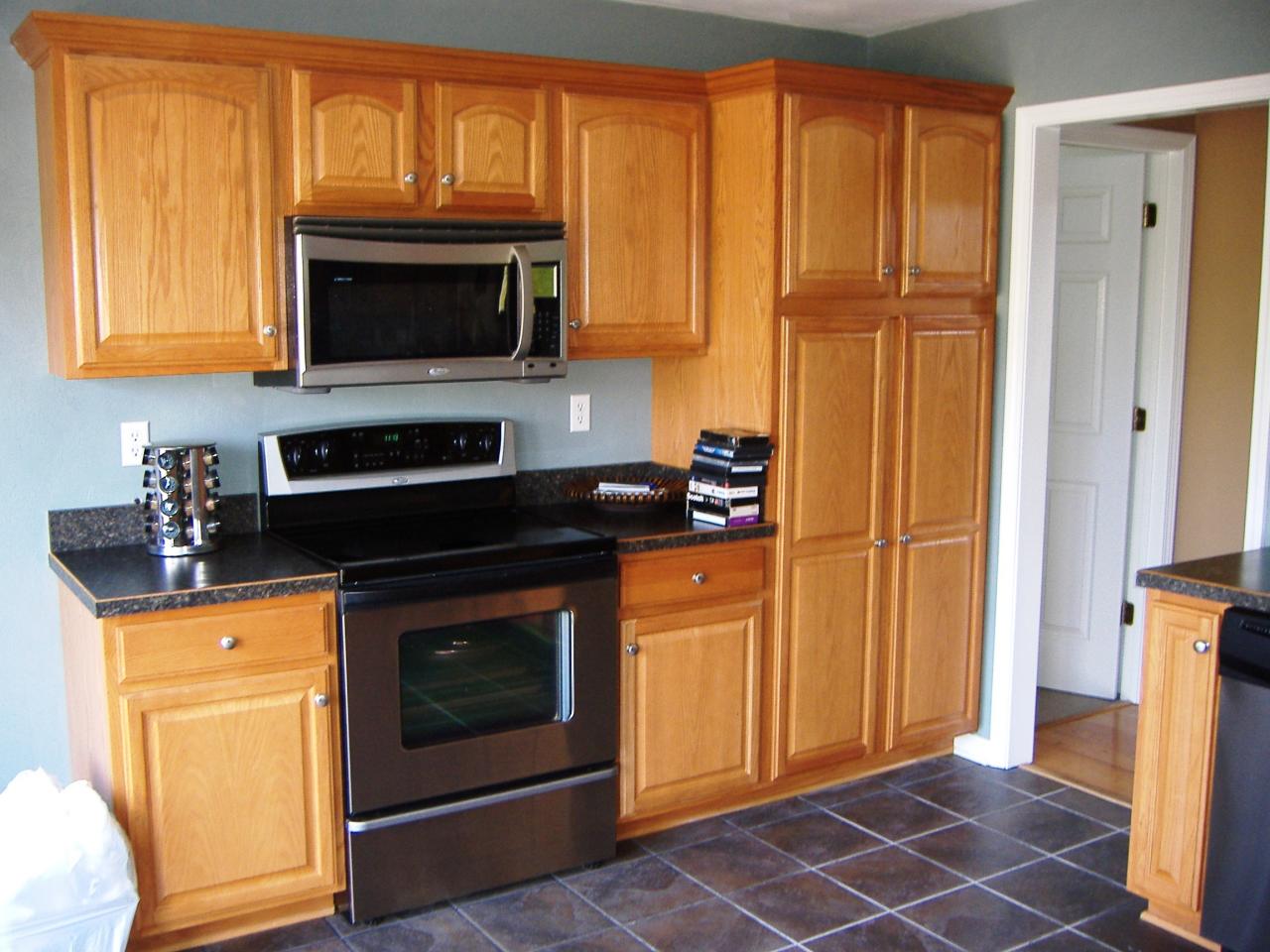 921 Webster Corner Road Callaway, VA 24067 - Photo 5 of 12 a kitchen with stainless steel appliances granite countertop a stove microwave and refrigerator