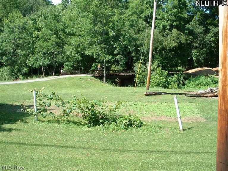 1065 Yankee Run Road Masury, OH 44438 - Photo 3 of 4 partial view of second lot showing right of way to another property.
