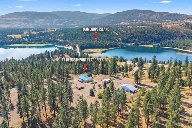 $470,000 | 1715 Northport Flat Creek Road, Kettle Falls, WA 99141