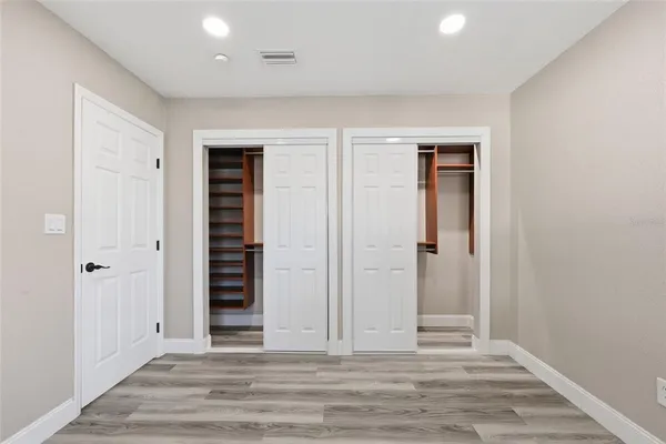 wooden floor and hallway with wooden floor