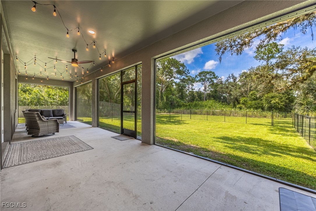 2391 Lippincott Road Alva, FL 33920 - Photo 38 of 50 a view of a swimming pool and outdoor space