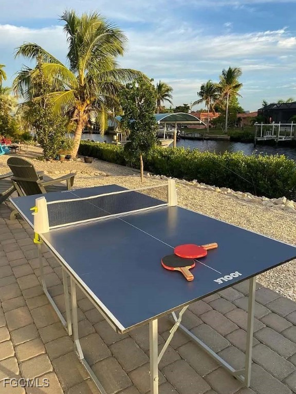 5351 Ann Arbor Drive Bokeelia, FL 33922 - Photo 11 of 21 a view of a tennis ground with large trees