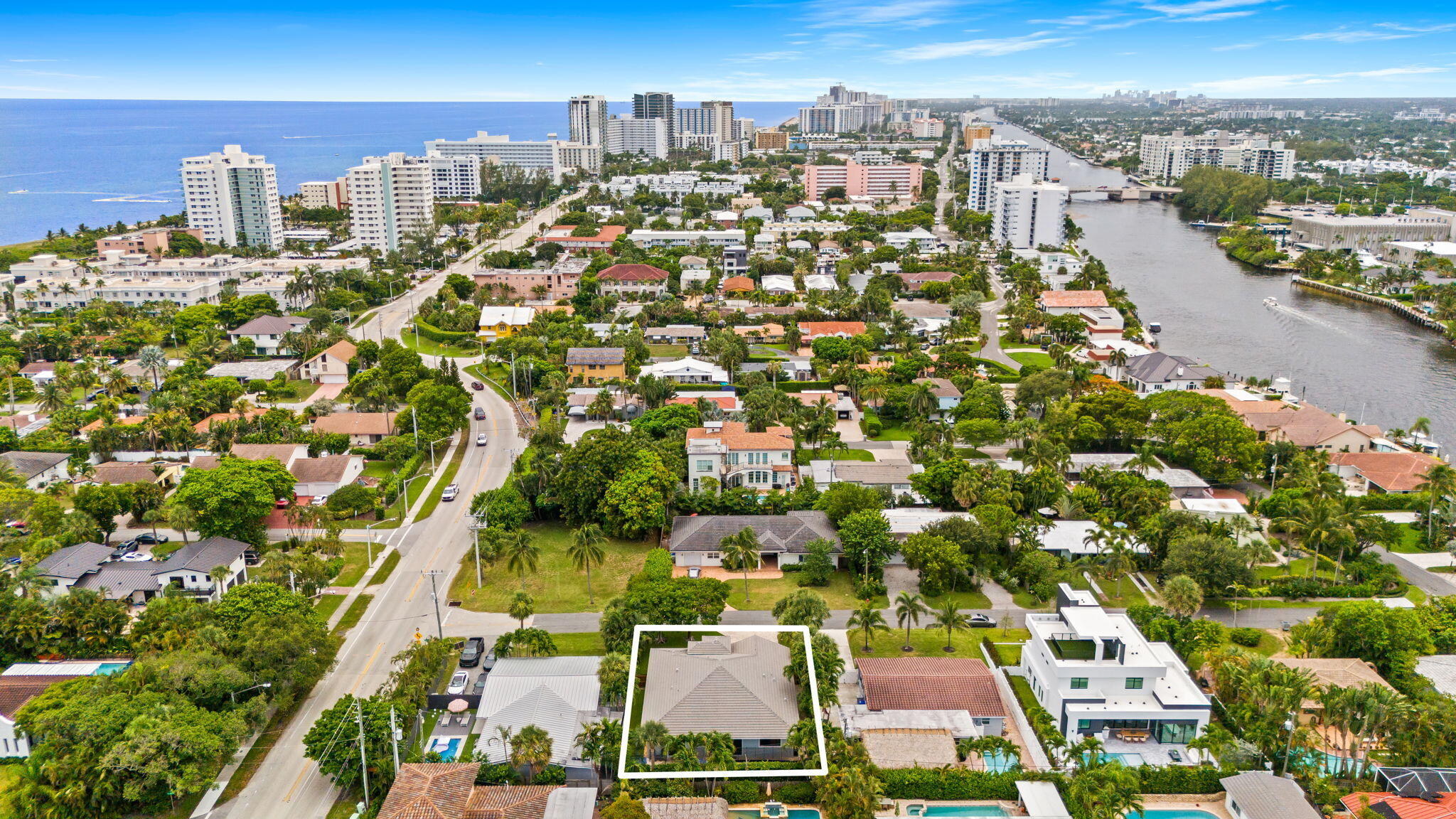 3209 Leigh Road Pompano Beach, FL 33062 - Photo 31 of 34 3209 Aerial 7