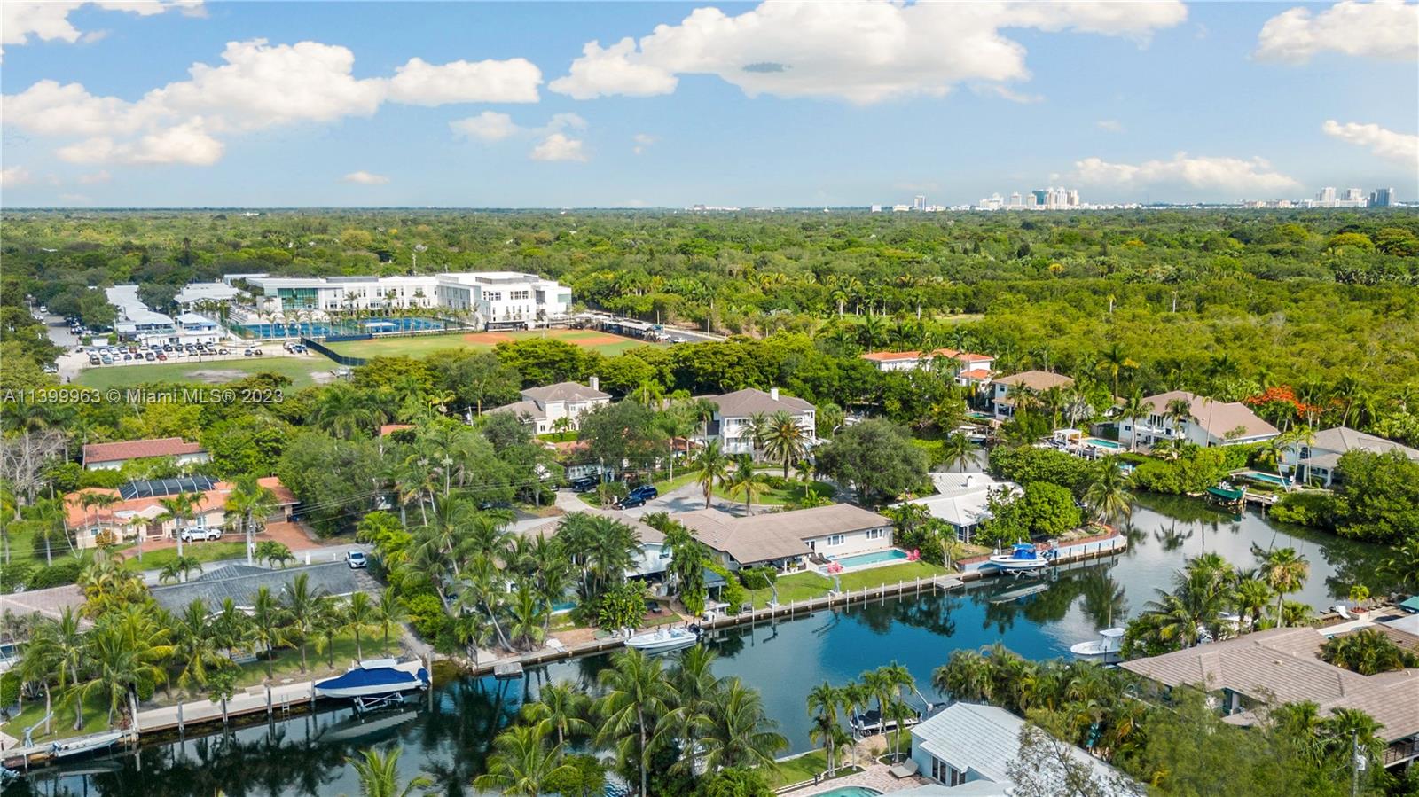 12521 Ramiro Street Coral Gables, FL 33156 - Photo 48 of 53 an aerial view of residential houses with outdoor space and trees