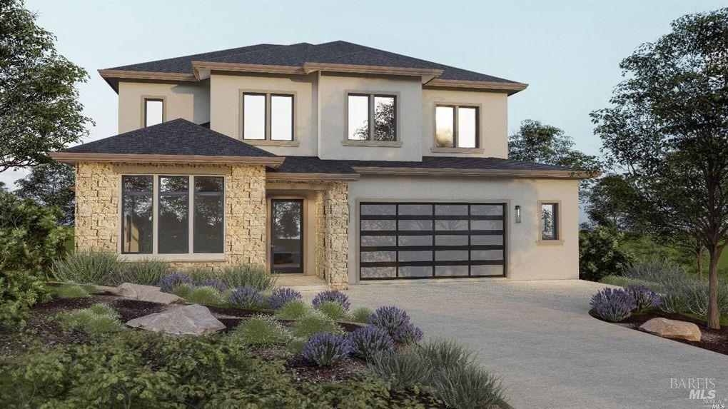 Artist's Conceptual Rendering of the future Christopherson home at 4008 Split Rail Court.