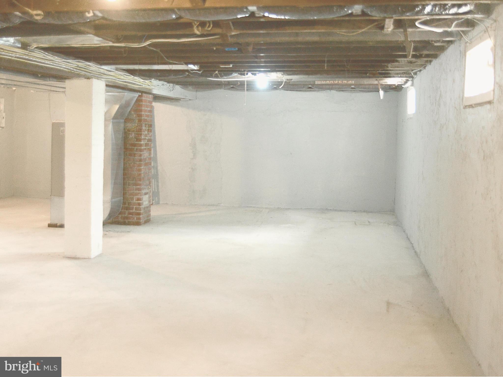 4912 Pleasant Grove Road Reisterstown, MD 21136 - Photo 26 of 26 BASEMENT WITH PARGED WALLS