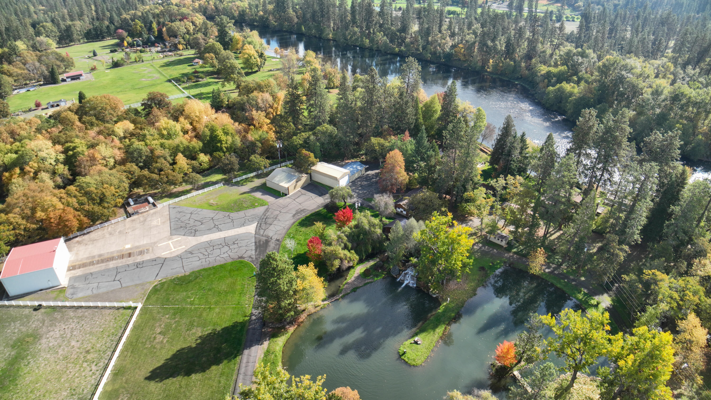 12214 Modoc Road White City, OR 97503 - Photo 44 of 47 a view of a lake with a lake