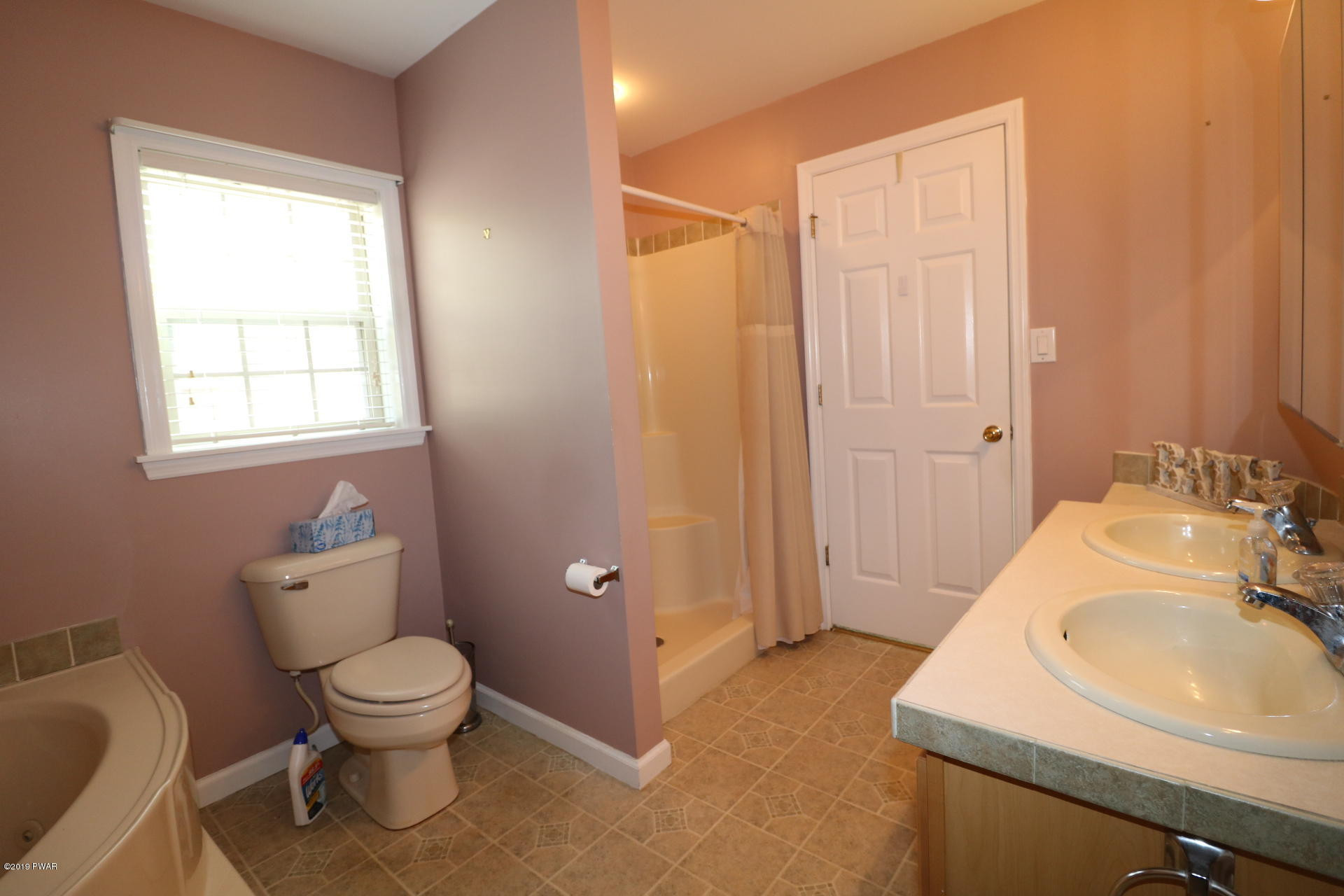 1271 Brookfield Road Lake Ariel, PA 18436 - Photo 34 of 143 a bathroom with a sink a toilet and shower