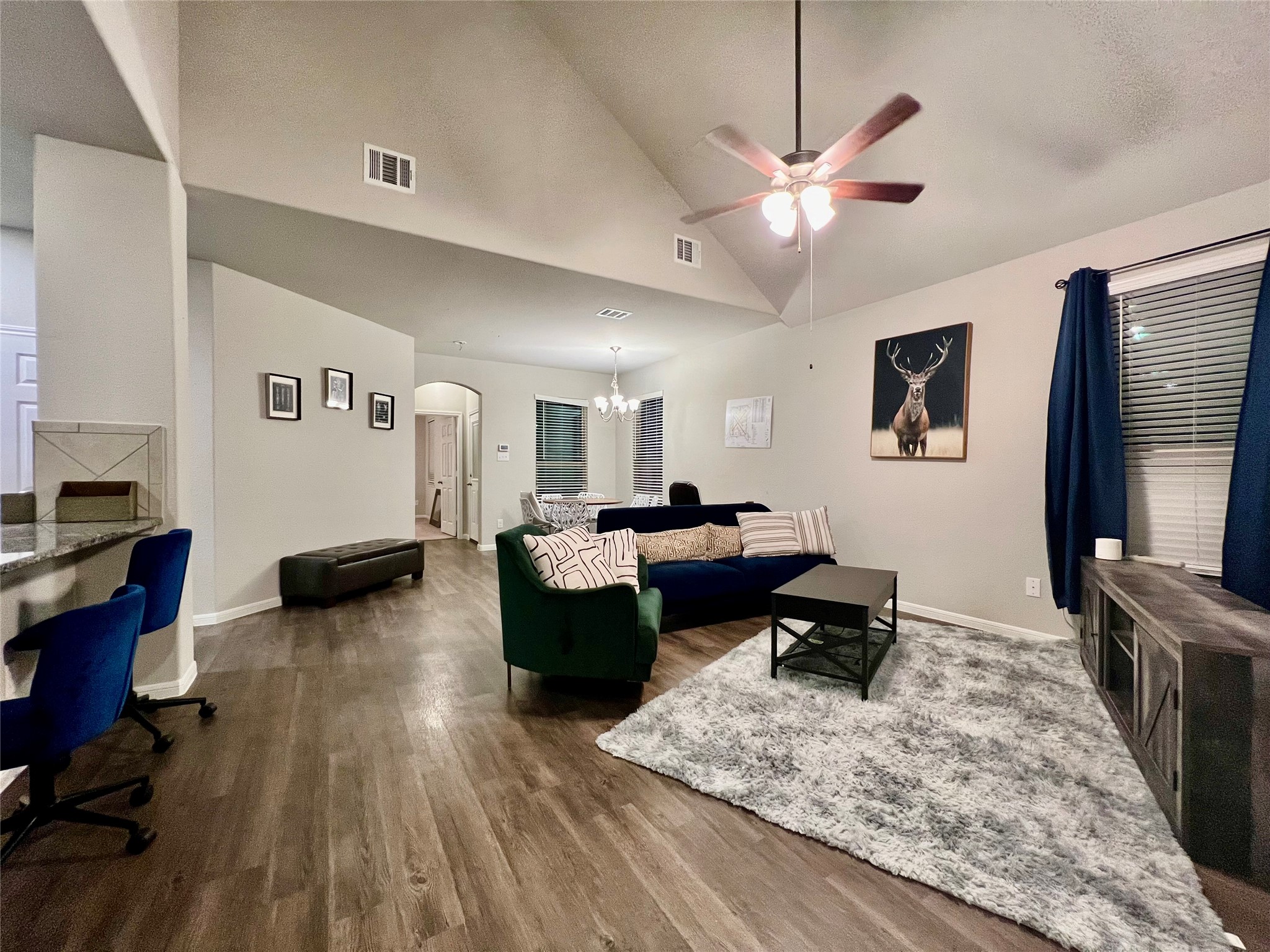 10036 Gold Finch Run Magnolia, TX 77354 - Photo 2 of 17 Spacious living area with open-concept charm.