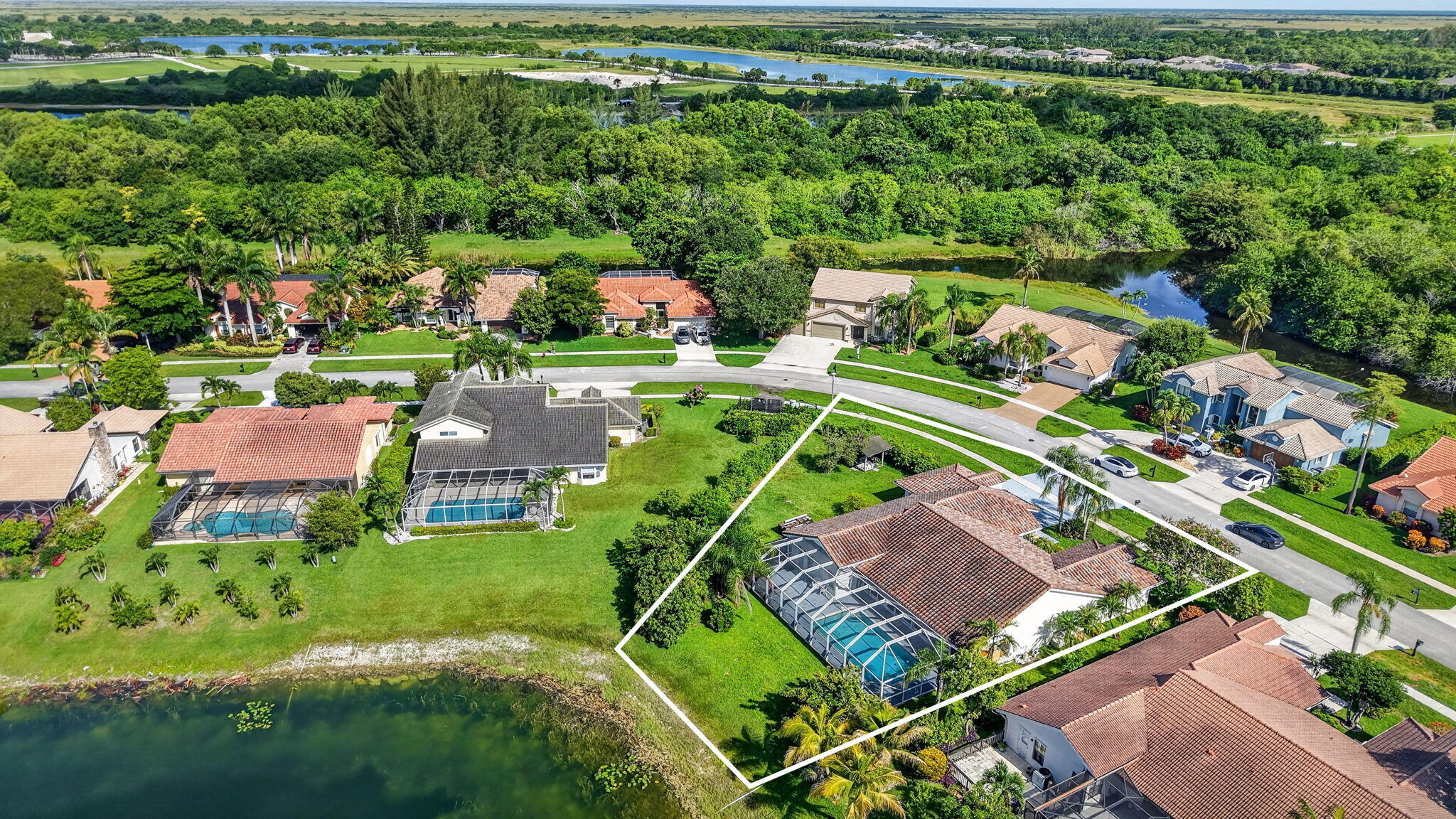 11845 Island Lakes Lane Boca Raton, FL 33498 - Photo 25 of 78 .37 Acre pie shaped lot Lake & pool