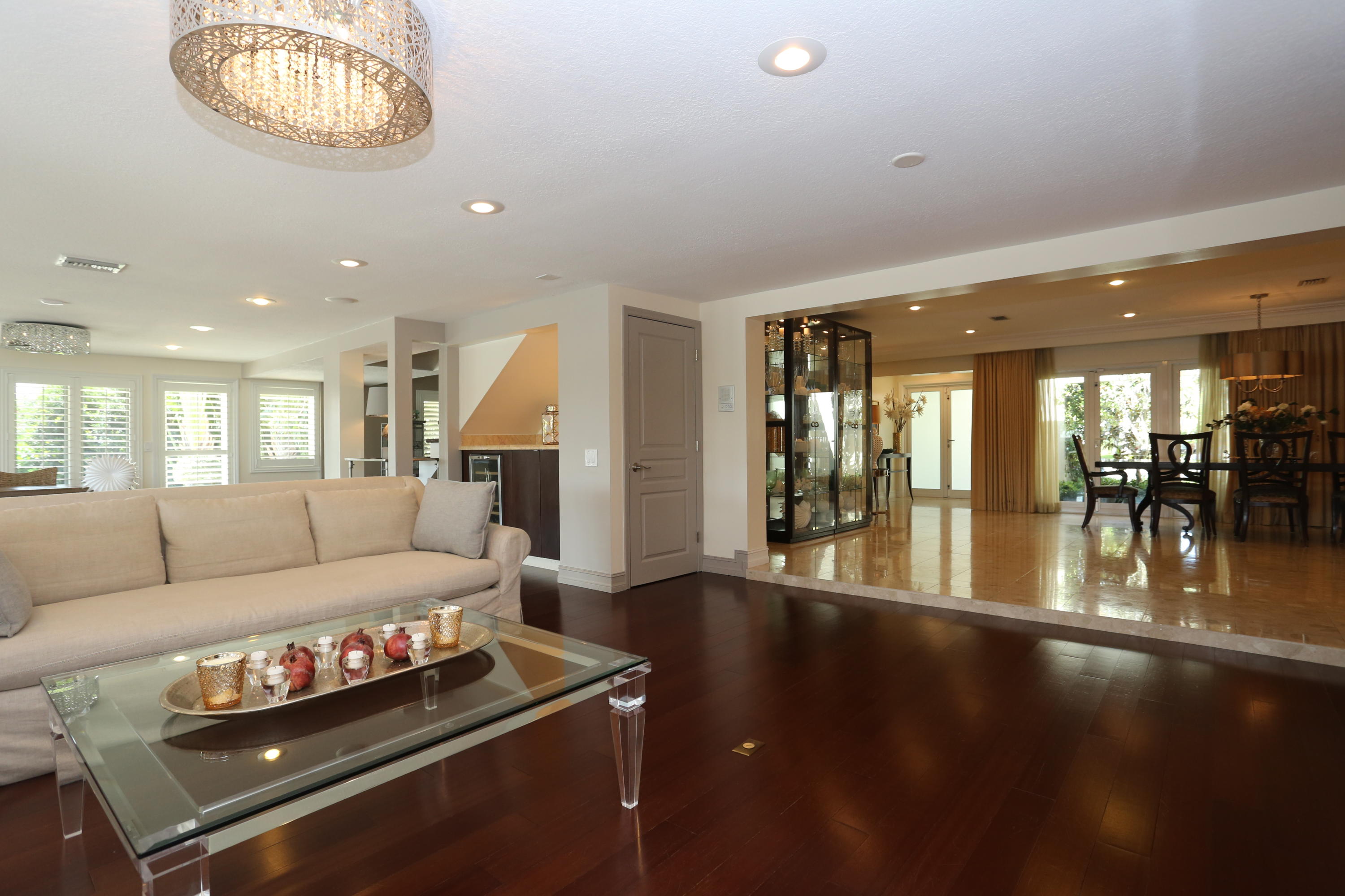 4310 Northeast 23rd Terrace Lighthouse Point, FL 33064 - Photo 6 of 22 018 living into dining