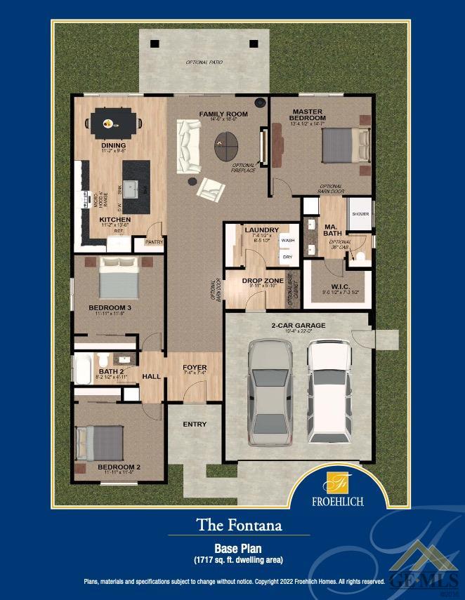 Undisclosed Address Bakersfield, CA 93311 - Photo 2 of 4 Spacious Bedrooms and a drop zone/mud room area too!