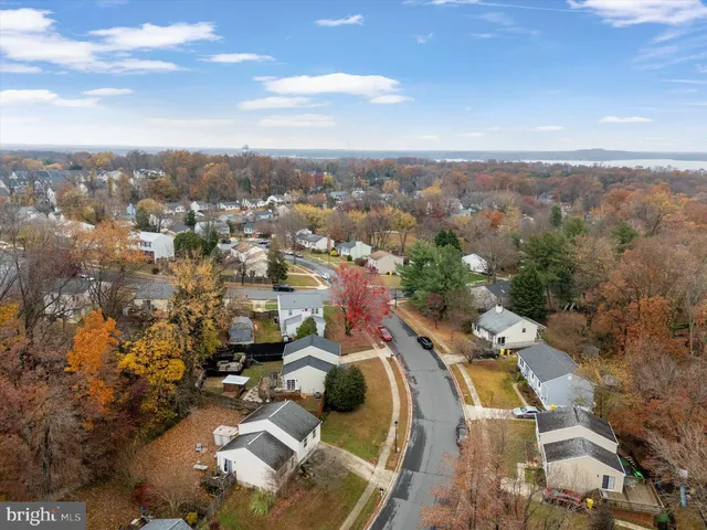 an aerial view of a city with lots of residential buildings