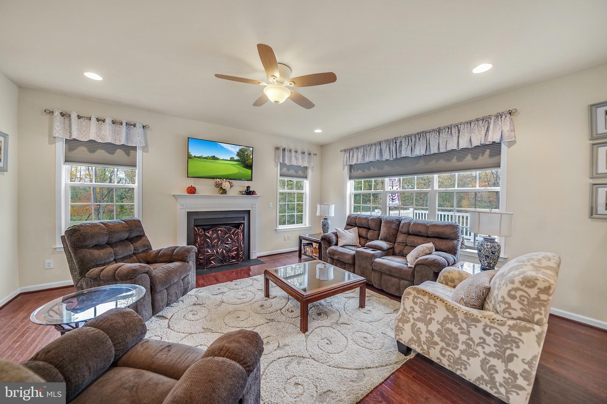 23 Abby Road Avondale, PA 19311 - Photo 6 of 31 Family Room with Gas Fireplace