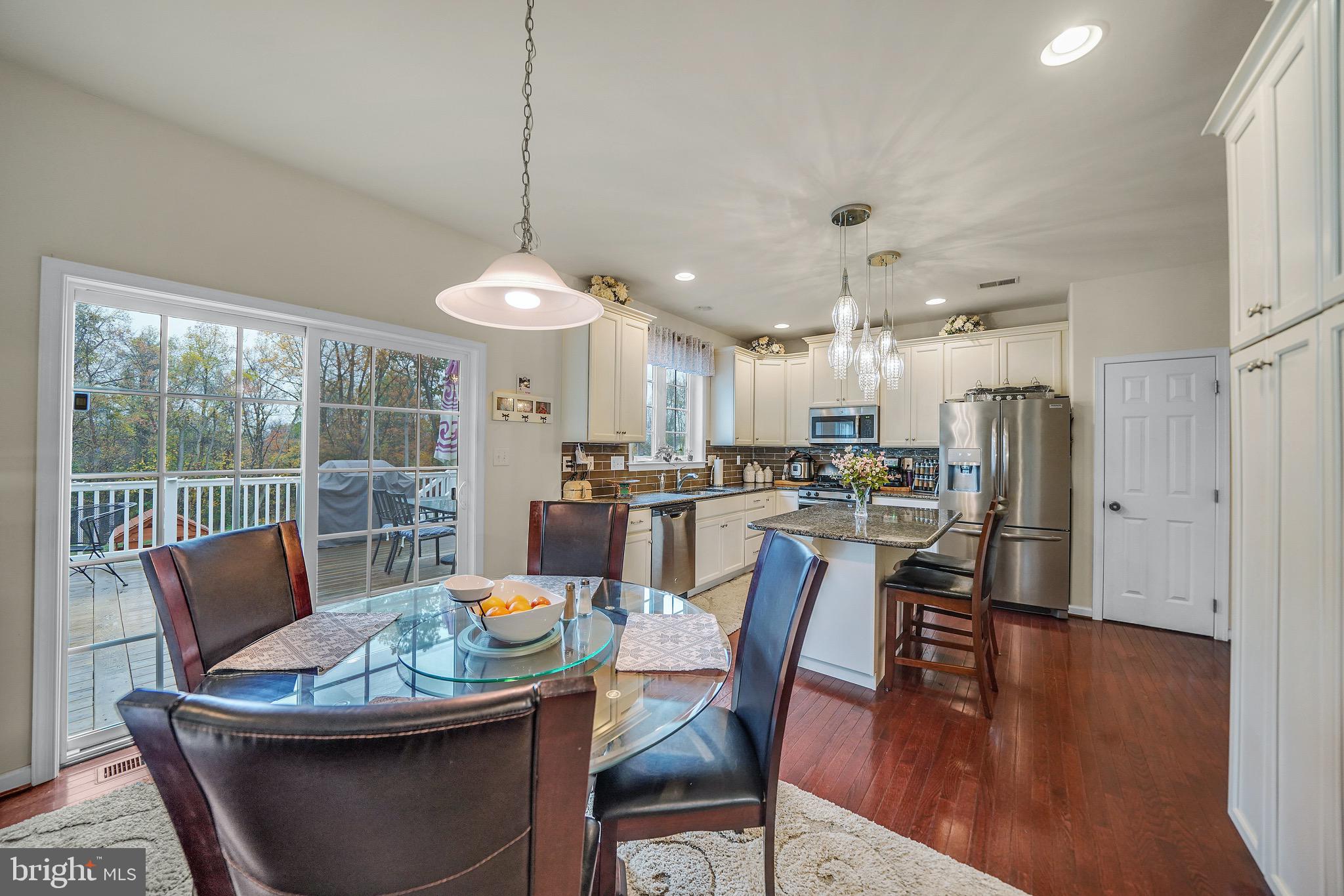 23 Abby Road Avondale, PA 19311 - Photo 8 of 31 Breakfast Area with Access to the Huge Deck
