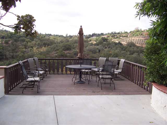 4005 South Mission Road Fallbrook, CA 92028 - Photo 18 of 23 Newly built Trex Deck is sturdy and does not need a lot of maintenance
