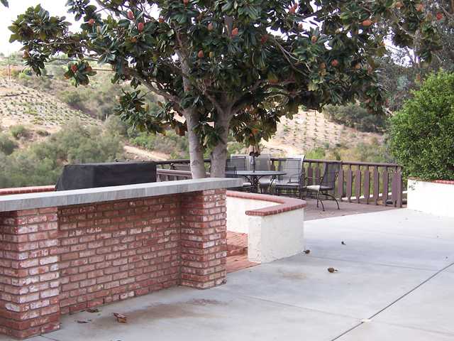 4005 South Mission Road Fallbrook, CA 92028 - Photo 19 of 23 View of patio area, BBQ and deck