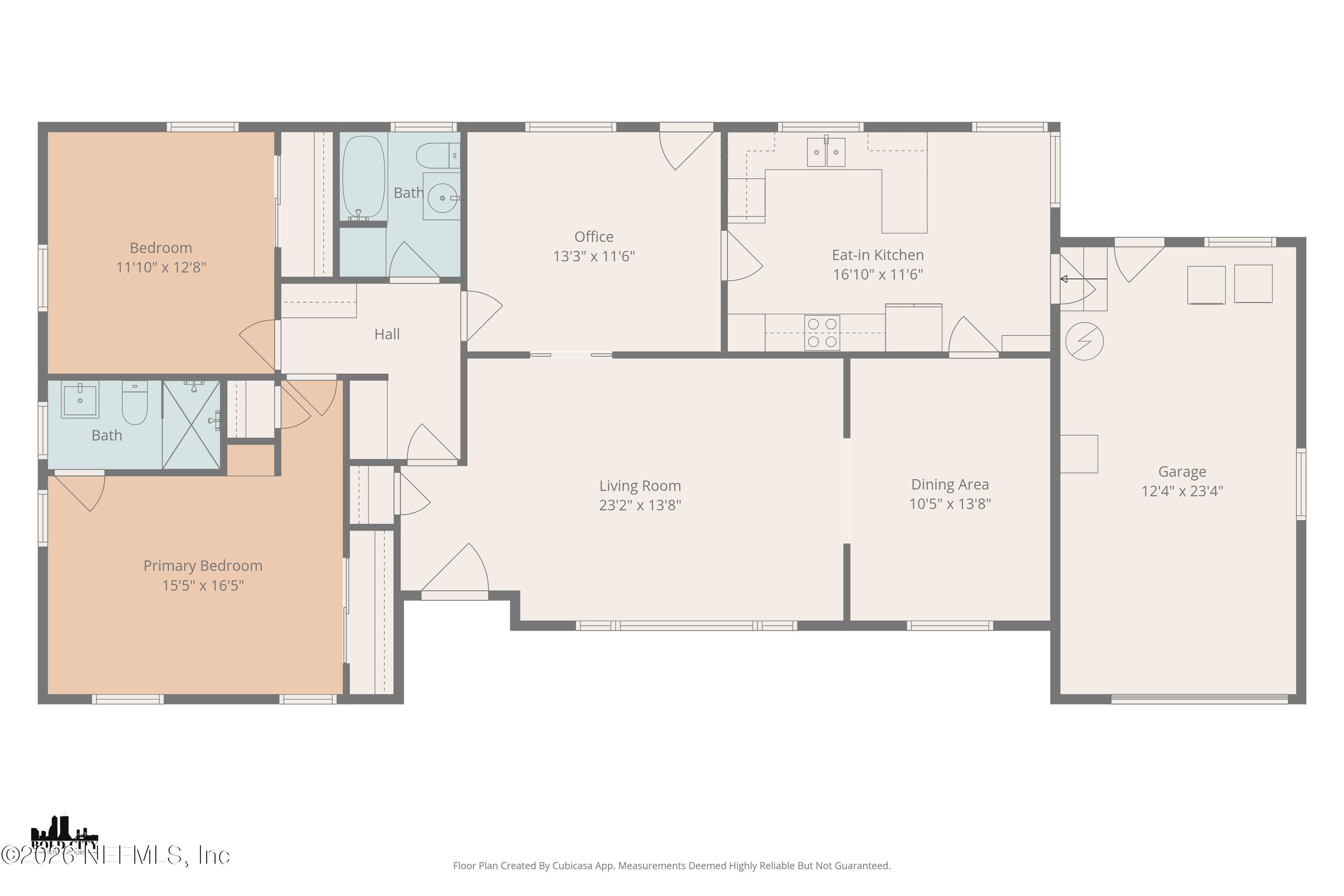 1426 Glengarry Road Jacksonville, FL 32207 - Photo 27 of 27 Floorplan