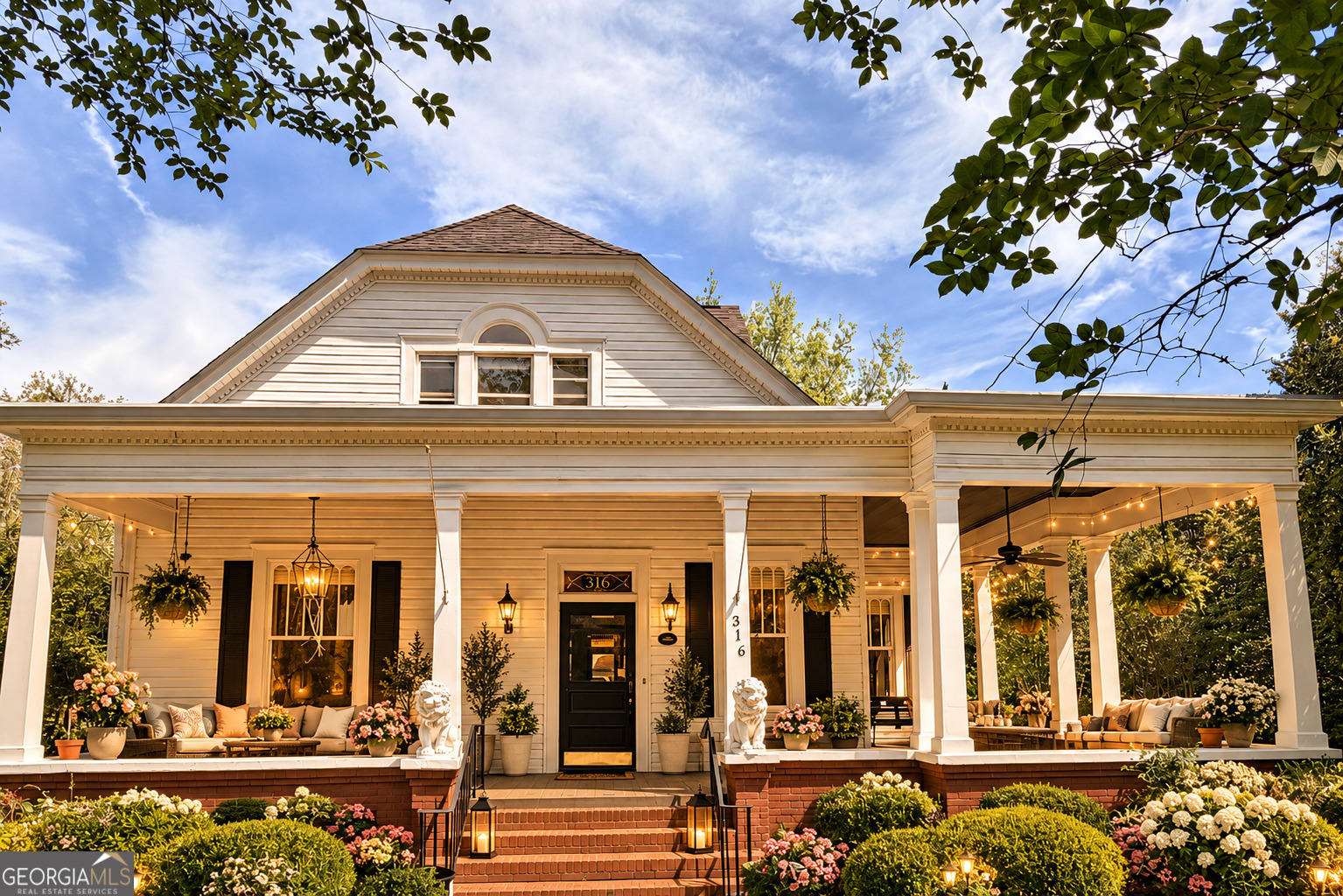 316 West Church Street Fort Valley, GA 31030 - Photo 1 of 28 front view of a house with a porch