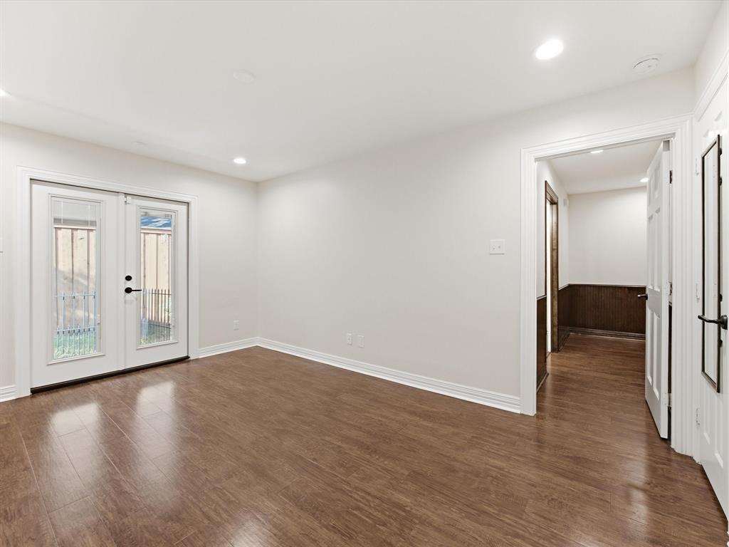 3717 Myrtle Springs Road Benbrook, TX 76116 - Photo 21 of 40 Another view of the guest bedroom with private entrance.