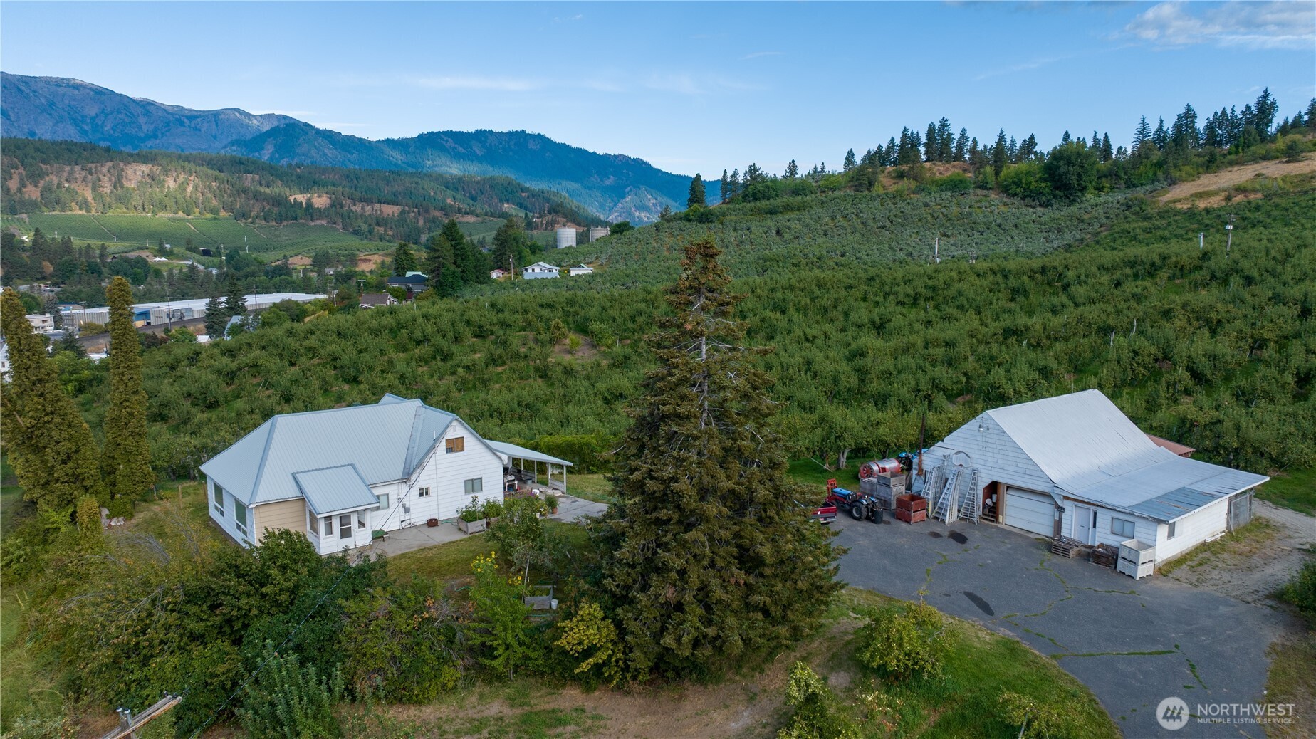 8612 Ludwig Hill Road Peshastin, WA 98847 - Photo 2 of 30 an aerial view of a house