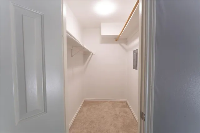 a view of hallway with stairs