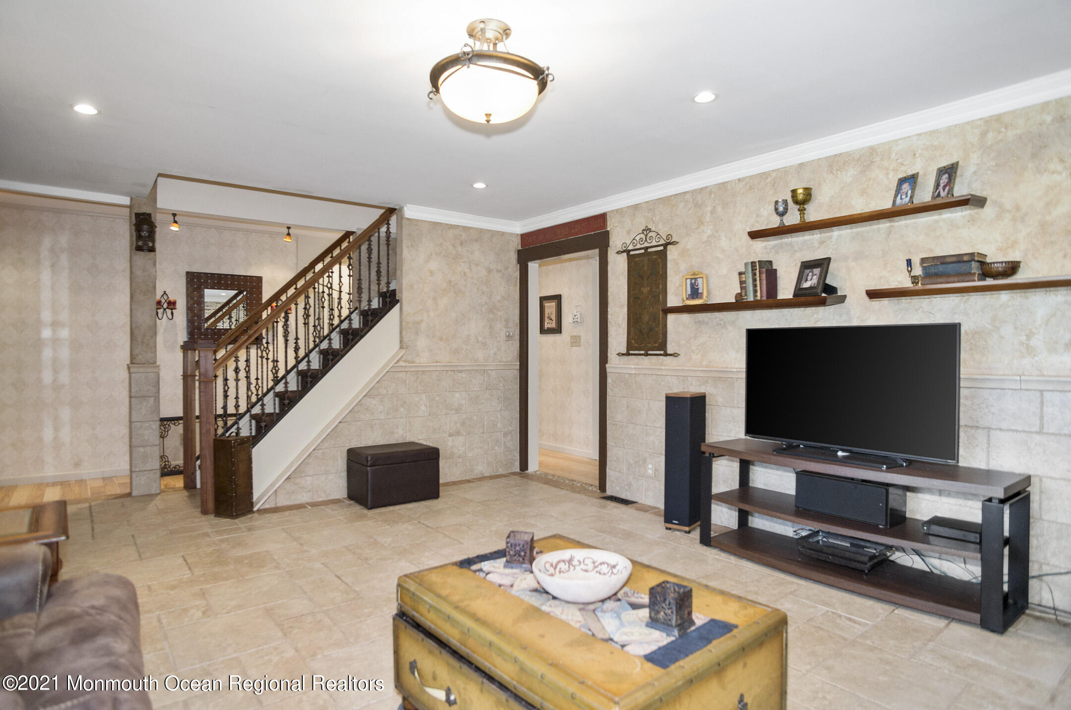 511 Cerrina Road Jackson, NJ 08527 - Photo 12 of 46 a living room with furniture and a flat screen tv